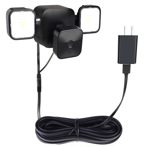 UYODM Power Cable Compatible with Blink Floodlight +Blink Outdoor Camera,16.5Ft/5m Weatherproof USB Cable Power Your Blink Floodlight Camera Continuously- Black