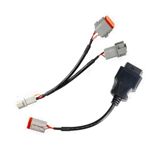 PARANNIC OBD2 Marine Engine Diagnostic Connect 6 pin 8 pin Cable for Volvo Vocom Vodia Scanner Tool Adapter for Penta Cable for vodia 5 Truck Industrial Parts, 21EN-32360 21EN-32380(Only Adapter Cable)
