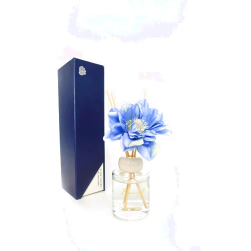 Bicrops Fragrance Reed Diffuser/Lavender/bamboo/Flowers with her/cherry blossom/Lemongrass mint/Red orange/air freshener for Bedroom Bathroom Office,Fragrance and Gifts for Mother's Day (bamboo)
