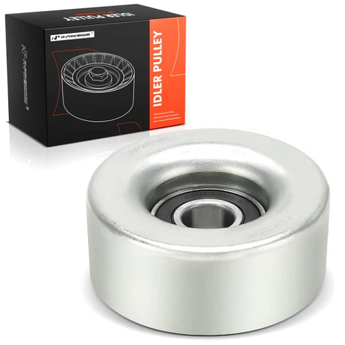 A-Premium Belt Idler Pulley Compatible with Subaru Outback 2001-2019, Legacy 2008-2019, Grand Vitara 2009-2010, Tribeca 2008-2014, B9 Tribeca 2006-2007, 3.0L 3.2L 3.6L, GAS