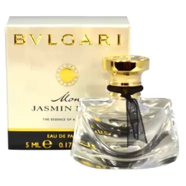 BVLGARI MON JASMIN NOIR by Bvlgari for WOMEN: EAU DE PARFUM .17 OZ MINI (note minis approximately 1-2 inches in height) Cedar,Floral 0.17 Fl Oz (Pack of 1)