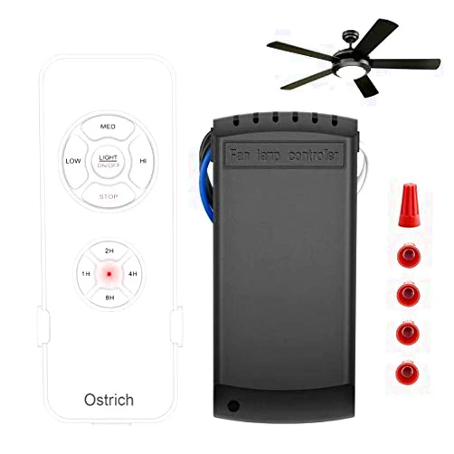 Ostrich Ceiling Fan Remote Control Kit, Timing Wireless Remote Control