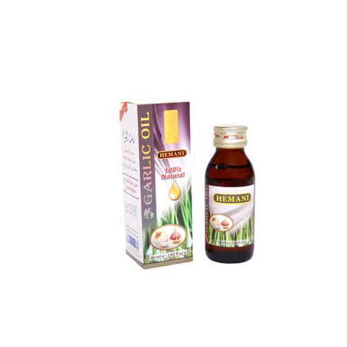 Hemani Garlic Oil 60ML (2 Fl Oz) Premium Oil with Dropper