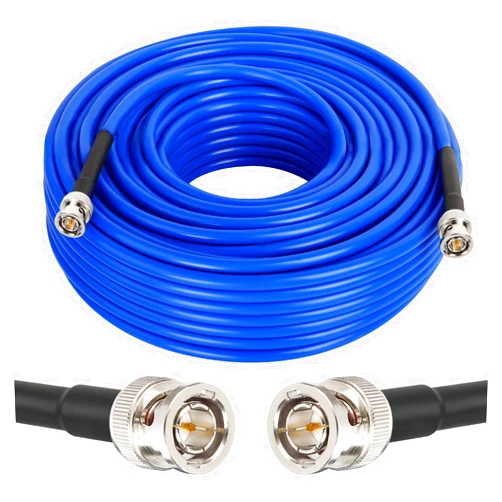XRDS -RF 12G SDI Cable 100FT, SDI Video Cable 3G/6G/12G 75ohm BNC Cable Supports HD-SDI/3G/6G-SDI/4K/8K for Video Security Camera SDI Converter