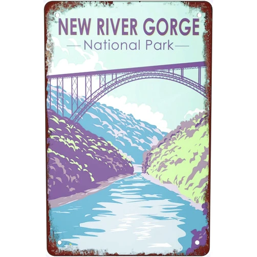 GFJQJH Durable Metal Sign - 8