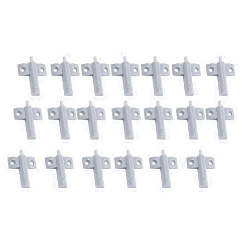 EVTSCAN 20Pcs Damper Buffer, Door Stop Drawer Soft Quiet Close Closer, Soft Close Hinge Buffer, for Kitchen Cabinet Door Dresser