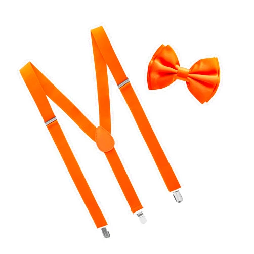 Man of Men Bow Tie and Suspenders for Men, Adjustable Derby Wedding Gatsby Costume Mens Bow Ties and Suspenders Bowtie Bretelles for Men