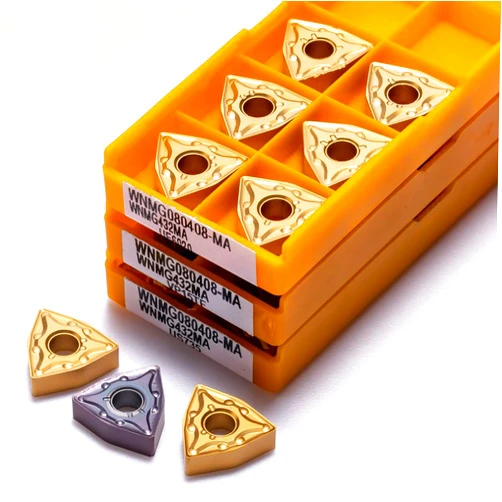 SRCGG 10PCS Stainless Steel External Turning Tool 10Pcs WNMG080408 WNMG080404 -MA VP15TF UE6020 Outer Diameter Cutting CNC Lathe Tool WNMG(WNMG080404 MA UE6020)