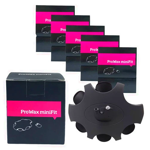 ProWax miniFit Hearing aid Wax Guards (1mm) Replacement Wax Filters for Oticon ProWax miniFit Wax Traps -5Packs/30 Filters