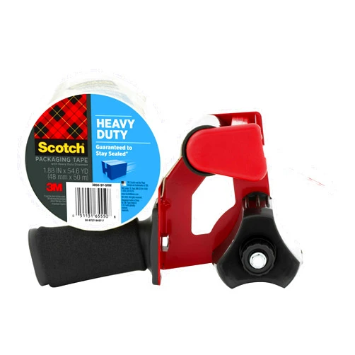 Scotch Packaging Tape Dispenser, Holds Tape up to 2