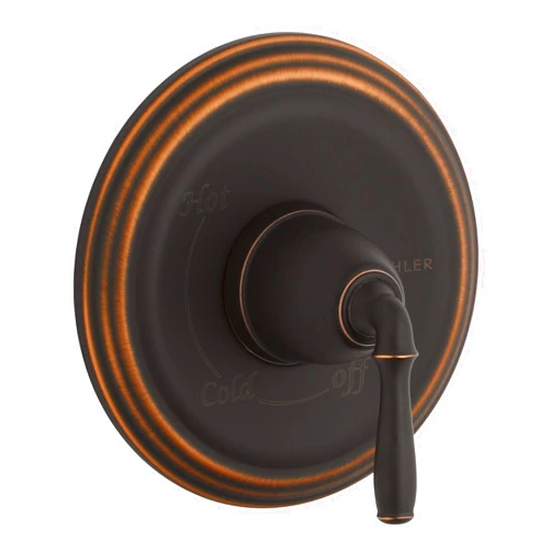 KOHLER TS397-4-2BZ Devonshire(R) Rite-Temp(R) Valve Trim with Lever Handle, Oil Rubbed Bronze