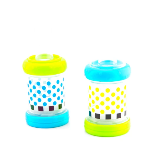 Sassy Baby Food Nurser – 4+ Months Set of 2- 4oz 100% Silicone Nipple and Spoon BPA-Free