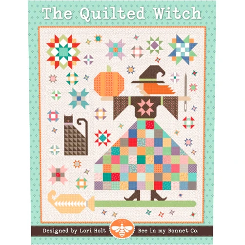 Generic Quilted Witch Quilt Pattern by Lori Holt, Bee in My Bonnet