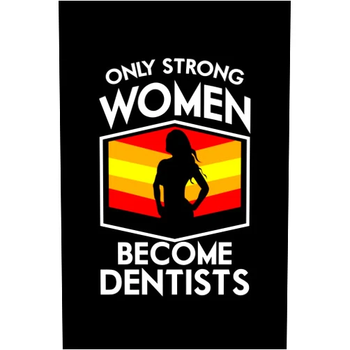 Next Design Publishing Only Strong Women Become Dentists: 120 Pages, Soft Matte Cover, 6 x 9