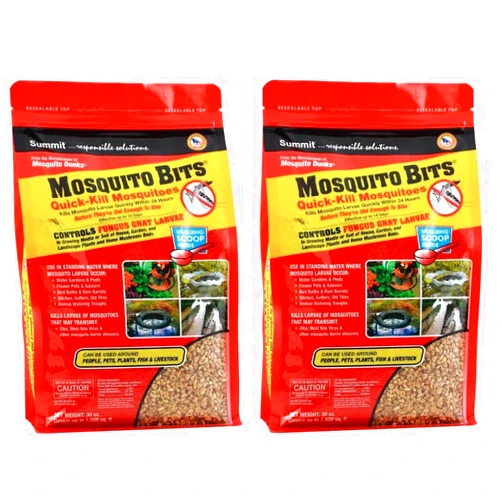 Infun Summit Responsible Solutions Mosquito Bits - Quick Kill, 60-Ounce (2 Pack)