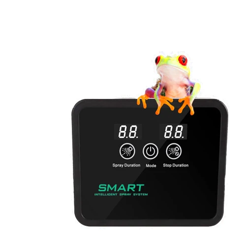 Juilsioa Reptile fogger Smart Spray System, Reptile Humidifiers Automatic with Timer, Reptile Mister with 360°Adjustable Misting Nozzles for Terrariums Amphibian Lizard Snake Frog Plants