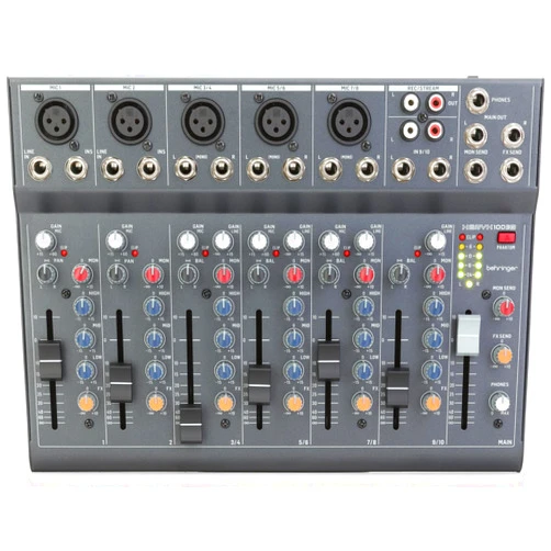 Behringer Xenyx X1003B Premium Analog Mixer with 5 Mic Preamps and Optional Battery Operation
