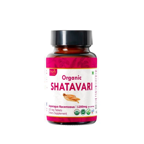 ORGANIC SPREE SHATAVARI 120 Tablets | Asparagus Racemosus (Shatavari) | USDA Organic Certified | Supports Women’s Health and Immune System | Organic and Natural120tab