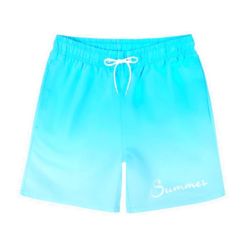 CASELAND Mens Swim Trunks Quick Dry Swim Shorts with Mesh Lining Beach Shorts with Pockets Funny Swimwear Bathing Suits