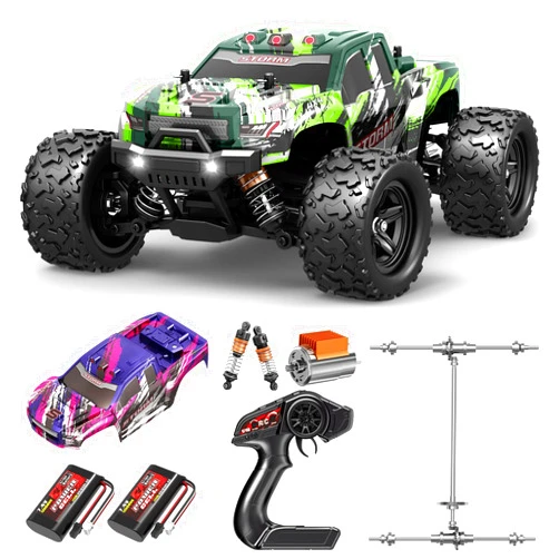 X-TMAGA 1:18 All Terrain RC Car for Adults & Boys (18305), 4WD Off-Road RC Truck High Speed Fast 40+ KPH, 4X4 Waterproof Remote Control Car with 2 Rechargeable Batteries