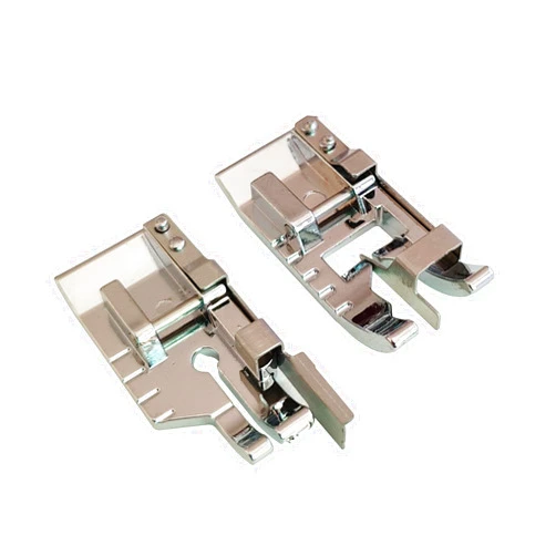 VANELY Pack of Stitch in Ditch Foot and 1/4''(Quarter Inch) Quilting Patchwork Sewing Machine Presser Foot with Edge Guide for All Low Shank Snap-On Singer, Brother, Babylock, Euro-Pro, Janome
