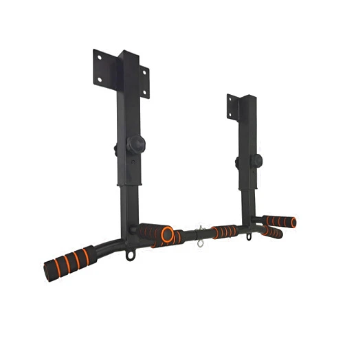 PLKO Wall Mount Pull Up Bar Wall Mounted Body Press Pull Up Bar Gym Chin-Up for Upper Body Workout