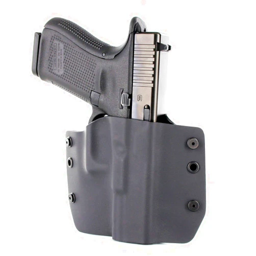 Infused Kydex USA Black OWB Holster - Belt Loop Style for More Than 250 Different Handguns. Left & Right Versions Available.