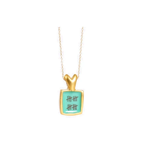Mark Poulin Twenty Year Gold Anniversary Necklace - 20