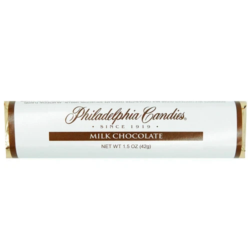 Philadelphia Candies Milk Chocolate Bar 1.5 Ounce, Set of 30 (Fundraising / Individual Retail Sale)