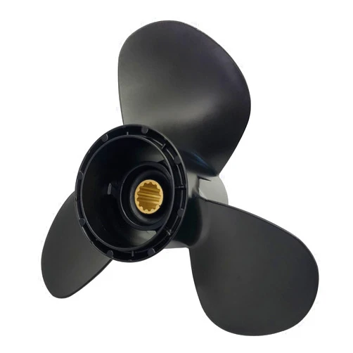 COPKINGO Boat Propeller 11 1/2 X 13 for Suzuki Outboard 35-65HP Motor Engine 13 Tooth Spline Outboard Propellers 58100-94313-019 11.5x13
