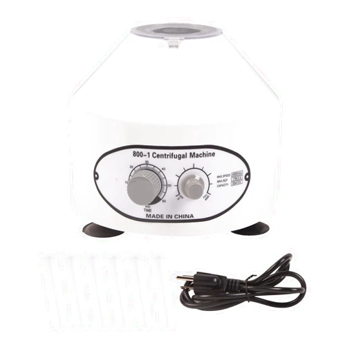 LFGUD Electric Centrifuge Machine 6x20ml Desktop Lab Centrifuge Machine with Timer and Speed Control for Plasma Blood PRP, 4000 RPM, 110V
