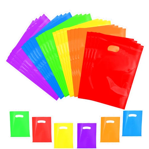 VieFantaisie 24 PCS Plastic Party Favor Small Gift Bags, 6