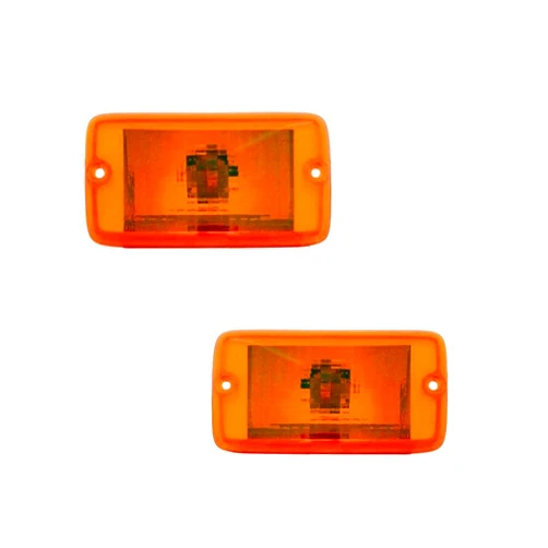 Auto Parts Avenue AutoLightsBulbs.com Fits Turn Signal Parking Light 2001-2006 Jeep Wrangler PAIR CH2521141 CH2520141