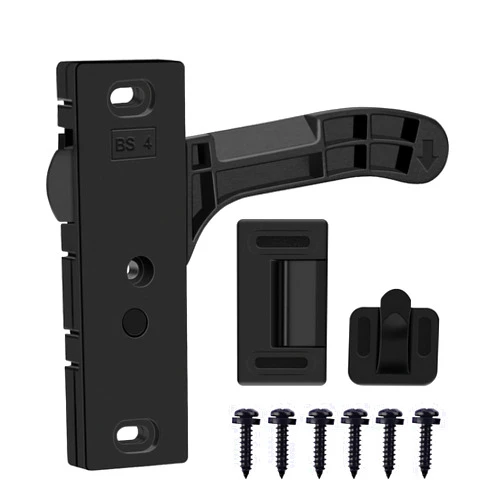 Safoner Metal RV Screen Door Latch Kit, Right Hand Handle for Camper, Motorhome, Travel Trailer (Right)