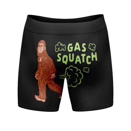 Crazy Dog T-Shirts Funnys Boxers for Dad Fathers Day Briefs Graphic Novelty Underwear For Dad