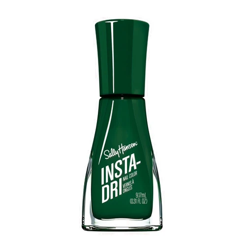 Sally Hansen Insta-Dri, C-hill Out, Quick Dry, Long Lasting, Opaque, Shiny Green Nail Polish