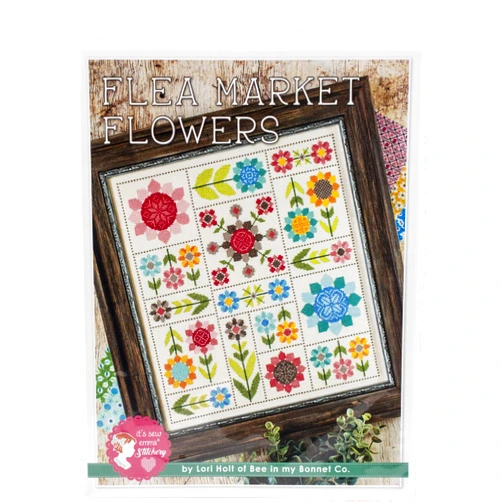 it's sew emma Flea Market Flowers Cross Stitch Pattern