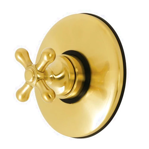 Kingston Brass KB3007AX Vintage Volume Control, Brushed Brass