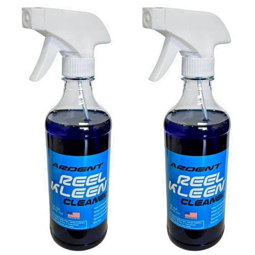 Ardent Reel Kleen Cleaner 2-Pack, 16oz Each - Fishing Reel Maintenance, Cleaning Solution, Lubricant, Rust Preventer