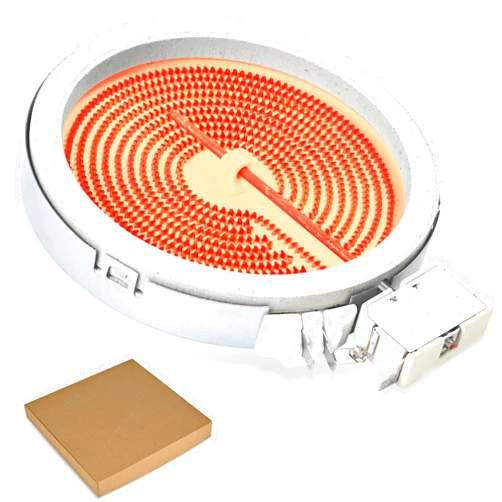 MTZUL W11171119 8273994 6.5in Radiant Surface Element Compatible with Maytag Whirlpool Glass Top Burner Replacement, Radiant Element for Stove Replacement Suitable for WP8273994 AP6012390 PS11745598-1