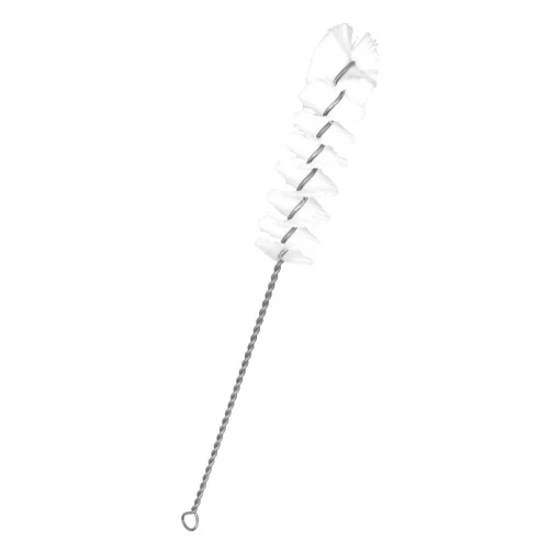 EISCO Nylon Cleaning Brush with Fan-Shaped End, 8.75