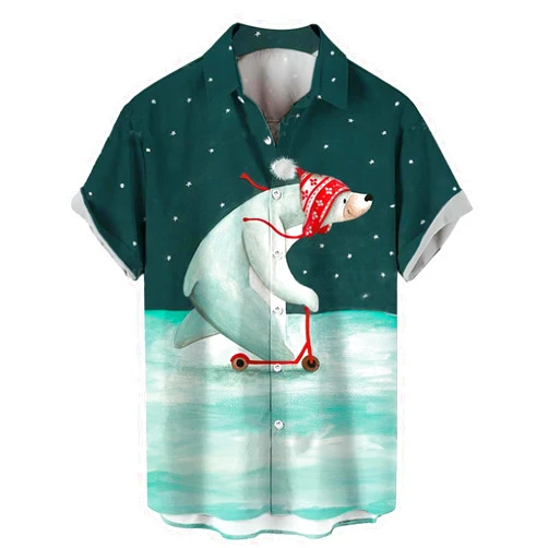 Generic Mens Christmas Shirt Short Sleeve Shirt Mens Christmas Tshirt Mens Shirt Men's Funny Christmas Mens Shirt Men's