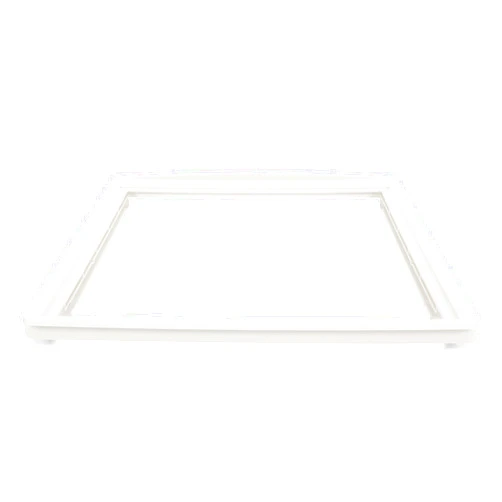 HECASA 240350702 Crisper Pan Drawer Cover Shelf Frame Compatible with Electrolux Refrigerator Crosley Frigidaire Gibson Kelvinator White Replacement only