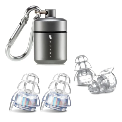 High Fidelity Concert Earplugs, Reusable Musicians Ear Plugs, 24dB Filter Technology Ear Protection for Music Festivals