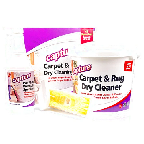 Capture Carpet Total Care Kit 400 - Home Couch and Upholstery, Car Rug, Dogs & Cats Pet Carpet Cleaner Solution - Strength Odor Eliminator, Stains Spot Remover, Non Liquid & No Harsh Chemical