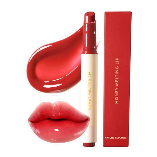 Nature Republic HONEY MELTING LIP (05 PLUM) K-BEAUTY, Lip Plumper, Tint, Balm, Korean, Lip Gloss, Cute, Glow