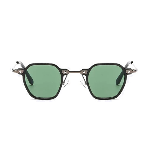 ZLJSHIHOI Punk square small frame sunglasses vintage fashion sunglasses, hip-hop style
