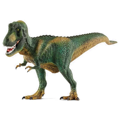 schleich DINOSAURS — Tyrannosaurus Rex, T-Rex Toy with Realistic Detail and Movable Jaw, Imagination-Inspiring Dinosaur Toys for Girls and Boys Ages 4+, Dark Green