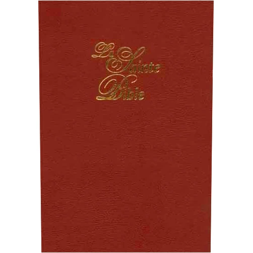 French Edition by American Bible Society (Author) French Large Print Bible - Louis Segond 1910 Version (French Edition)