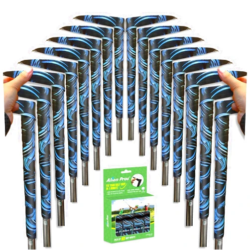 Alien Pros Golf Grip Wrapping Tapes - Innovative Golf Club Grip Solution - Enjoy a Fresh New Grip Feel in Less Than 1 Minute